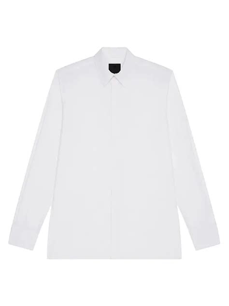 givenchy star embroideries poplin shirt|Shirt in 4G embroidered poplin .